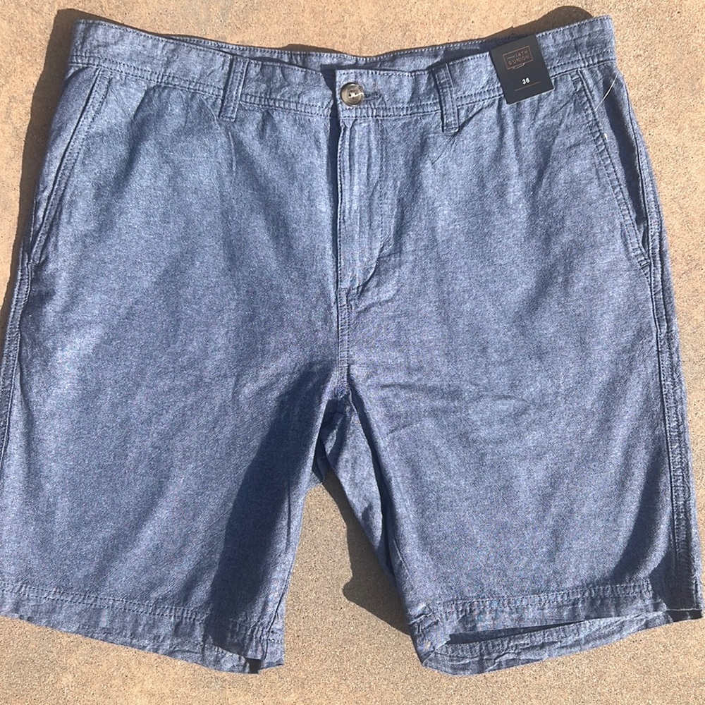 14th & UNION SHORTS -NWT- MENS BLUE 36